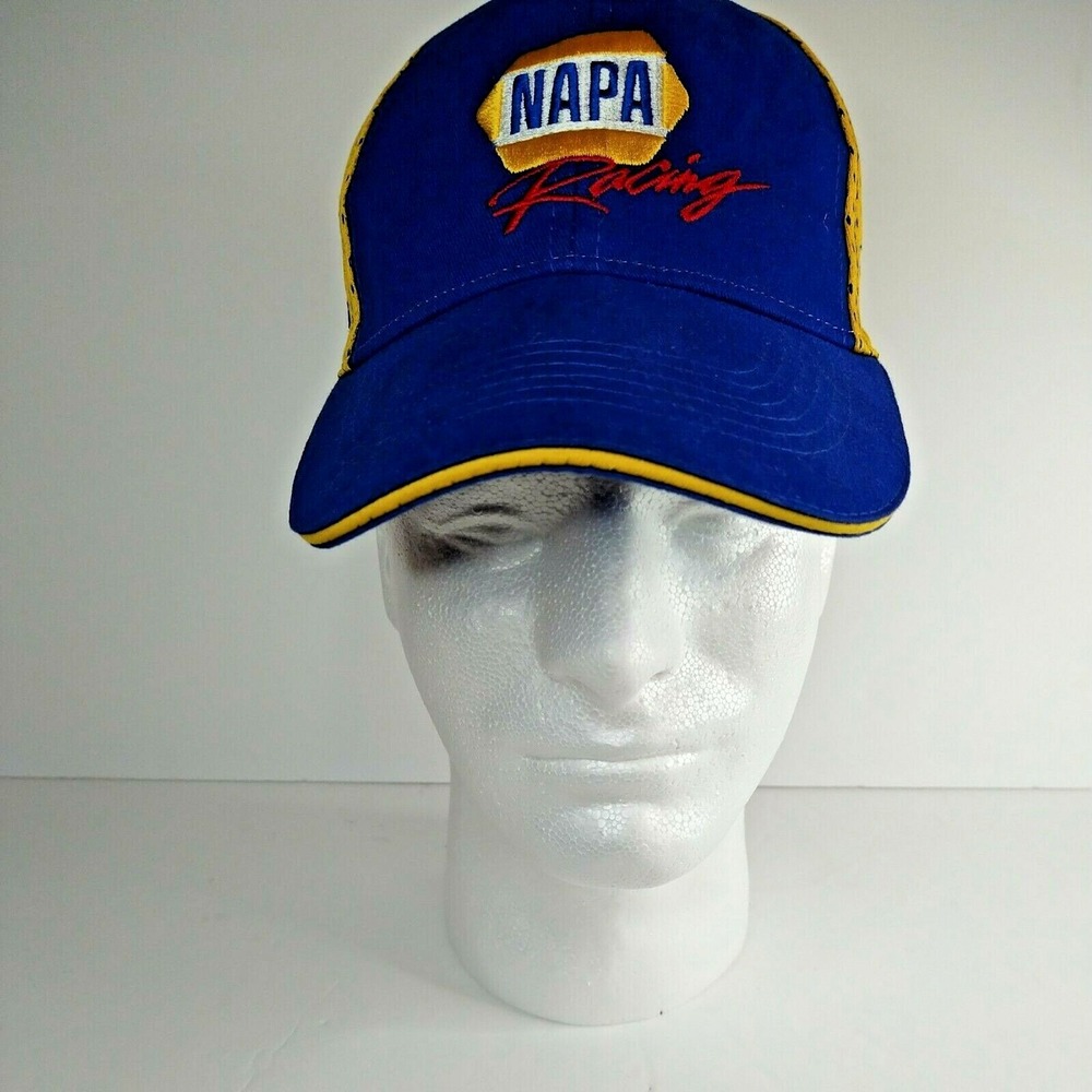 NAPA Racing,NHRA,Nascar,Indy‎ Car,Outlaws,Blue/Yellow,Mesh,Hat,Cap,New!